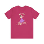 Fargo Divorcees T-Shirt (Premium Lightweight) - Vintage Defunct Baseball Teams - North Dakota