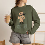 Americus Pioneers Crewneck Sweatshirt - Vintage Defunct Baseball Teams - Georgia