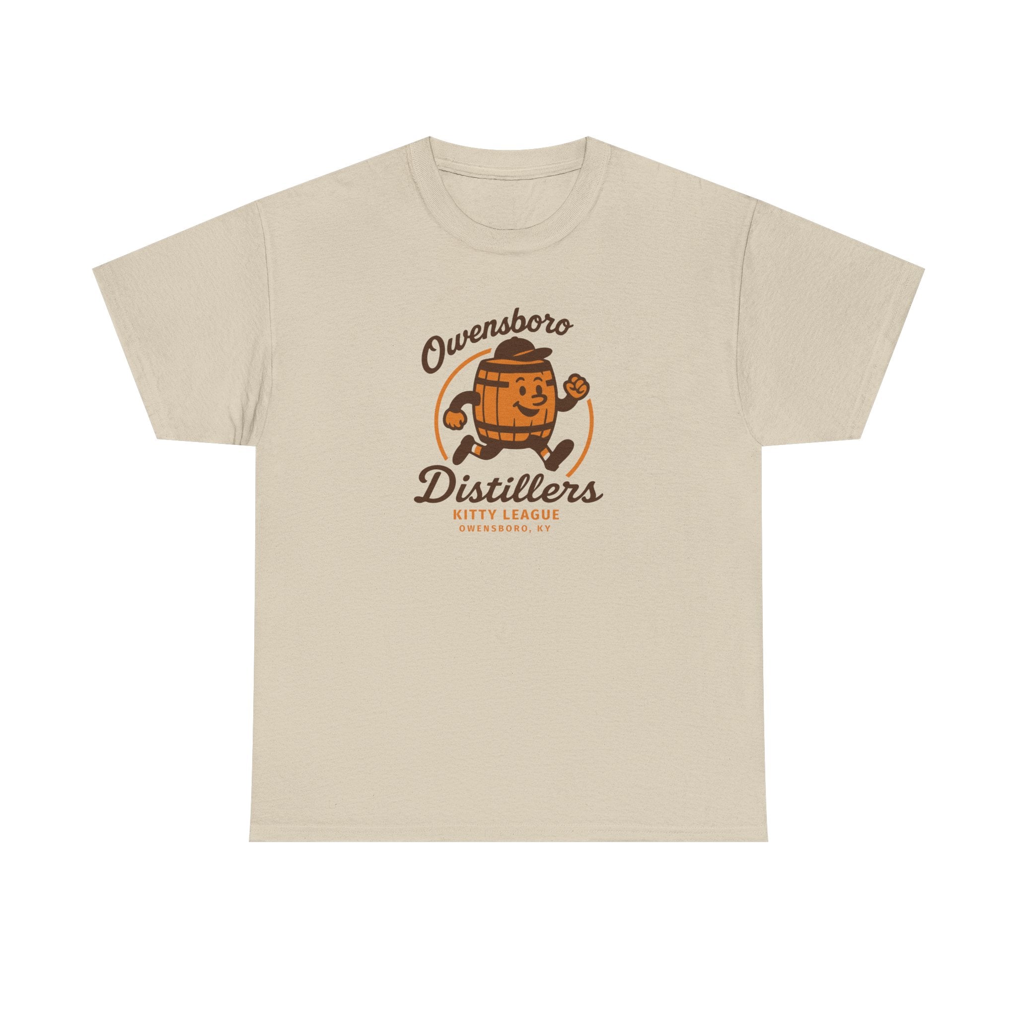 Owensboro Distillers T-Shirt (Heavyweight) - Vintage Defunct Baseball Teams