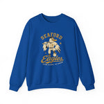 Seaford Eagles Crewneck Sweatshirt - Vintage Defunct Baseball Teams - Delaware