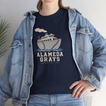 Alameda Grays T-Shirt (Heavyweight) - Vintage Defunct Baseball Teams - California