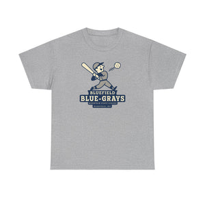 Bluefield Blue-Grays T-Shirt (Heavyweight) - Vintage Defunct Baseball Teams