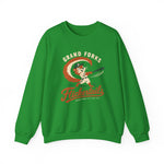 Grand Forks Flickertails Crewneck Sweatshirt - Vintage Defunct Baseball Teams - North Dakota