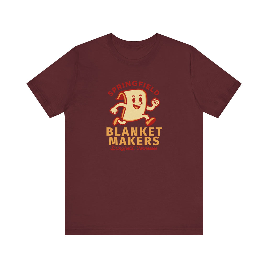 Springfield Blanket Makers T-Shirt (Premium Lightweight) - Vintage Defunct Baseball Teams