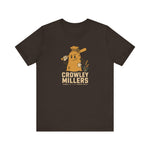 Crowley Millers T-Shirt (Premium Lightweight) - Vintage Defunct Baseball Teams - Louisiana