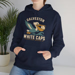Galveston White Caps Hoodie - Vintage Defunct Baseball Teams - Texas