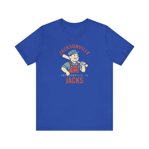 Jacksonville Jacks T-Shirt (Premium Lightweight) - Vintage Defunct Baseball Teams