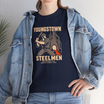 Youngstown Steelmen T-Shirt (Heavyweight) - Vintage Defunct Baseball Teams - Ohio