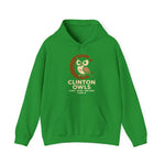 Clinton Owls Hoodie - Vintage Defunct Baseball Teams - Iowa