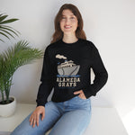 Alameda Grays Crewneck Sweatshirt - Vintage Defunct Baseball Teams - California