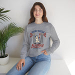 Great Falls Electrics Crewneck Sweatshirt - Vintage Defunct Baseball Teams - Montana