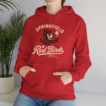 Springfield Red Birds Hoodie - Vintage Defunct Baseball Teams - Illinois