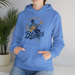 Jeanerette Blues Hoodie - Vintage Defunct Baseball Teams - Louisiana