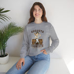 Augusta Tourists Crewneck Sweatshirt - Vintage Defunct Baseball Teams - Georgia
