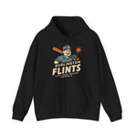 Burlington Flints Hoodie - Vintage Defunct Baseball Teams - Iowa