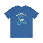 Madison Blues T-Shirt (Premium Lightweight) - Vintage Defunct Baseball Teams - WIsconsin
