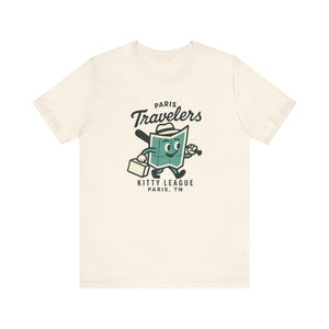 Paris Travelers T-Shirt (Premium Lightweight) - Vintage Defunct Baseball Teams