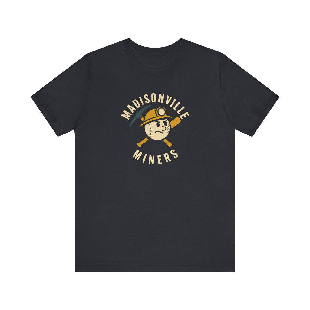 Madisonville Miners T-Shirt (Premium Lightweight) - Vintage Defunct Baseball Teams