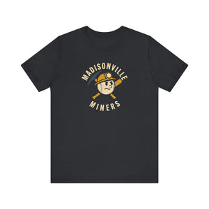 Madisonville Miners T-Shirt (Premium Lightweight) - Vintage Defunct Baseball Teams