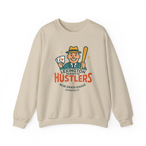 Lexington Parkette Hustlers Crewneck Sweatshirt - Vintage Defunct Baseball Teams