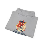 Des Moines Demons Hoodie - Vintage Defunct Baseball Teams - Iowa