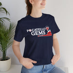 Pocatello Gems T-Shirt (Premium Lightweight) - Vintage Defunct Baseball Teams - Idaho
