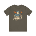 Burlington Flints T-Shirt (Premium Lightweight) - Vintage Defunct Baseball Teams - Iowa