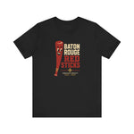 Baton Rouge Red Sticks T-Shirt (Premium Lightweight) - Vintage Defunct Baseball Teams - Louisiana