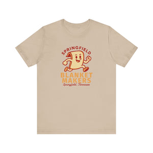 Springfield Blanket Makers T-Shirt (Premium Lightweight) - Vintage Defunct Baseball Teams