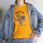 Amarillo Gold Sox T-Shirt (Heavyweight) - Vintage Defunct Baseball Teams - Texas