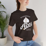 Alexandria Aces T-Shirt (Premium Lightweight) - Vintage Defunct Baseball Teams - Louisiana