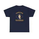 Charleroi Governors T-Shirt (Heavyweight) - Vintage Defunct Baseball Teams - Pennsylvania