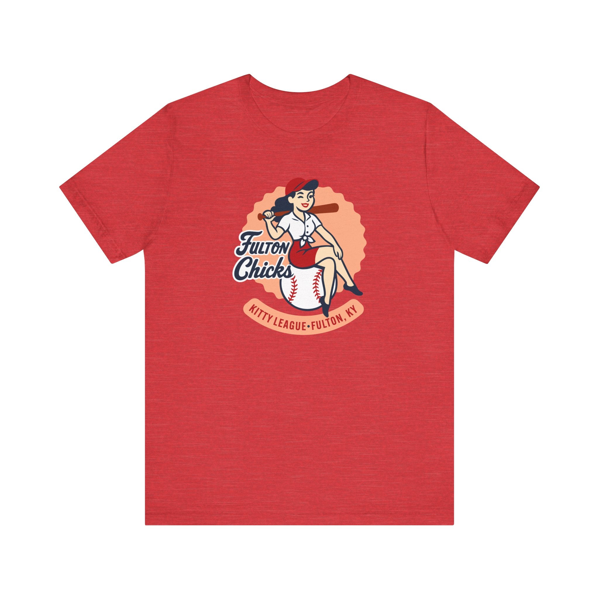 Fulton Chicks T-Shirt (Premium Lightweight) - Vintage Defunct Baseball Teams