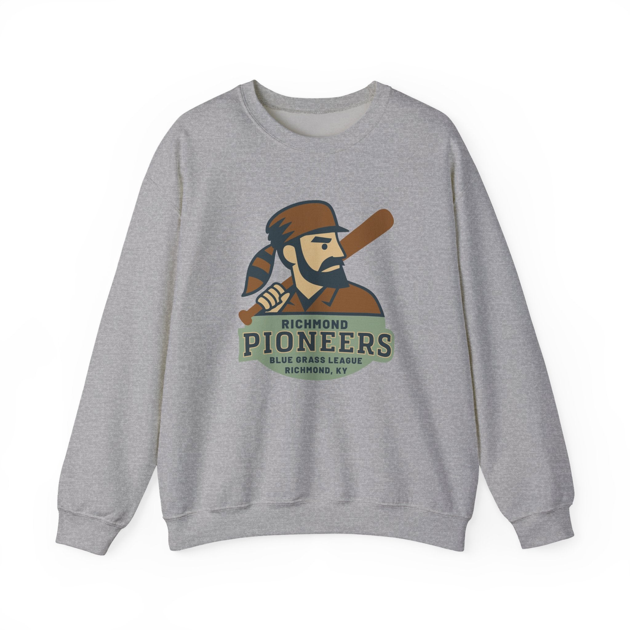 Richmond Pioneers Crewneck Sweatshirt - Vintage Defunct Baseball Teams