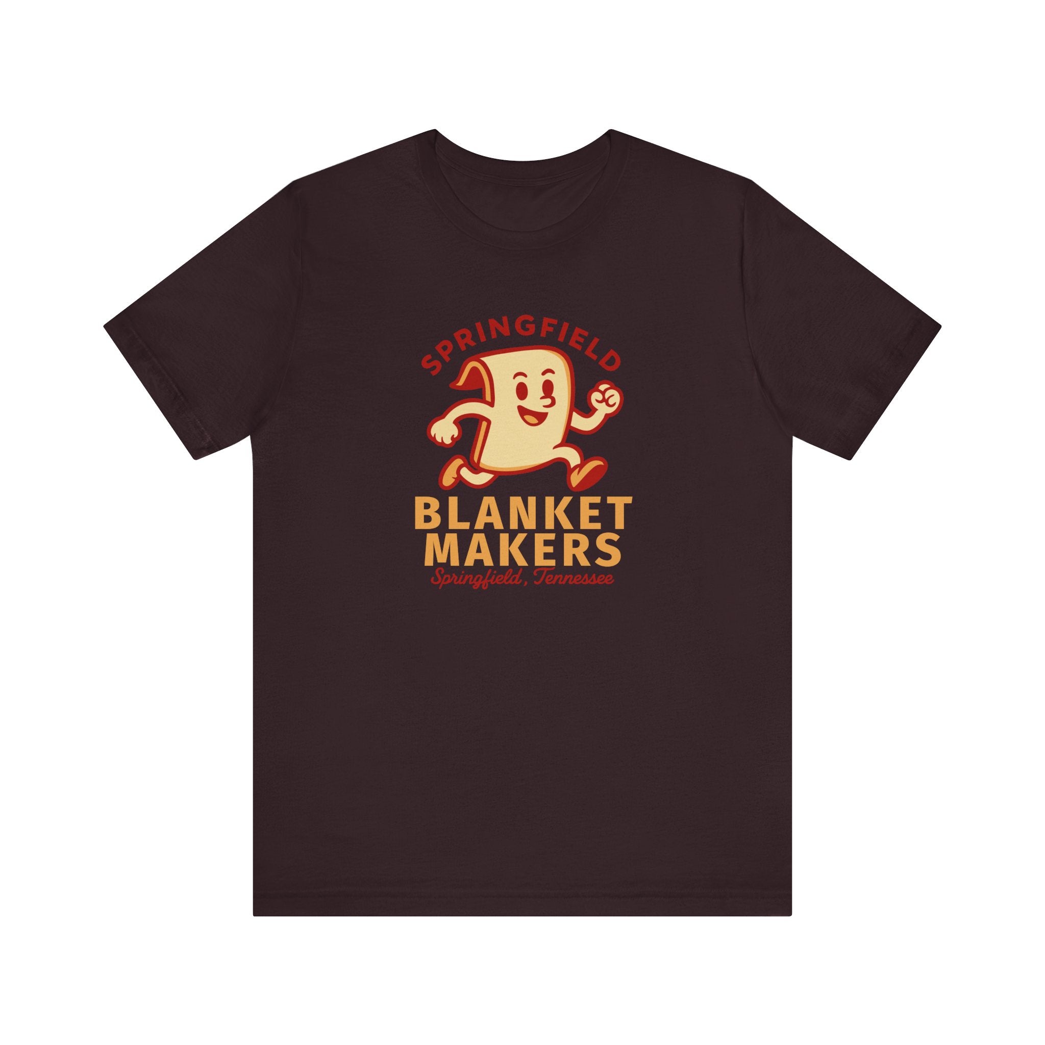 Springfield Blanket Makers T-Shirt (Premium Lightweight) - Vintage Defunct Baseball Teams