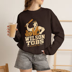 Wilson Tobs Crewneck Sweatshirt - Vintage Defunct Baseball Teams - North Carolina