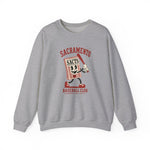Sacramento Sacts Crewneck Sweatshirt - Vintage Defunct Baseball Teams - California
