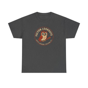 Fulton Lookouts T-Shirt (Heavyweight) - Vintage Defunct Baseball Teams
