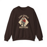 Lake Charles Skippers Crewneck Sweatshirt - Vintage Defunct Baseball Teams - Louisiana