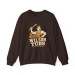 Wilson Tobs Crewneck Sweatshirt - Vintage Defunct Baseball Teams - North Carolina