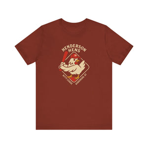 Henderson Hens T-Shirt (Premium Lightweight) - Vintage Defunct Baseball Teams
