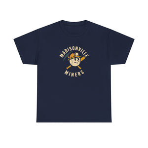 Madisonville Miners T-Shirt (Heavyweight) - Vintage Defunct Baseball Teams