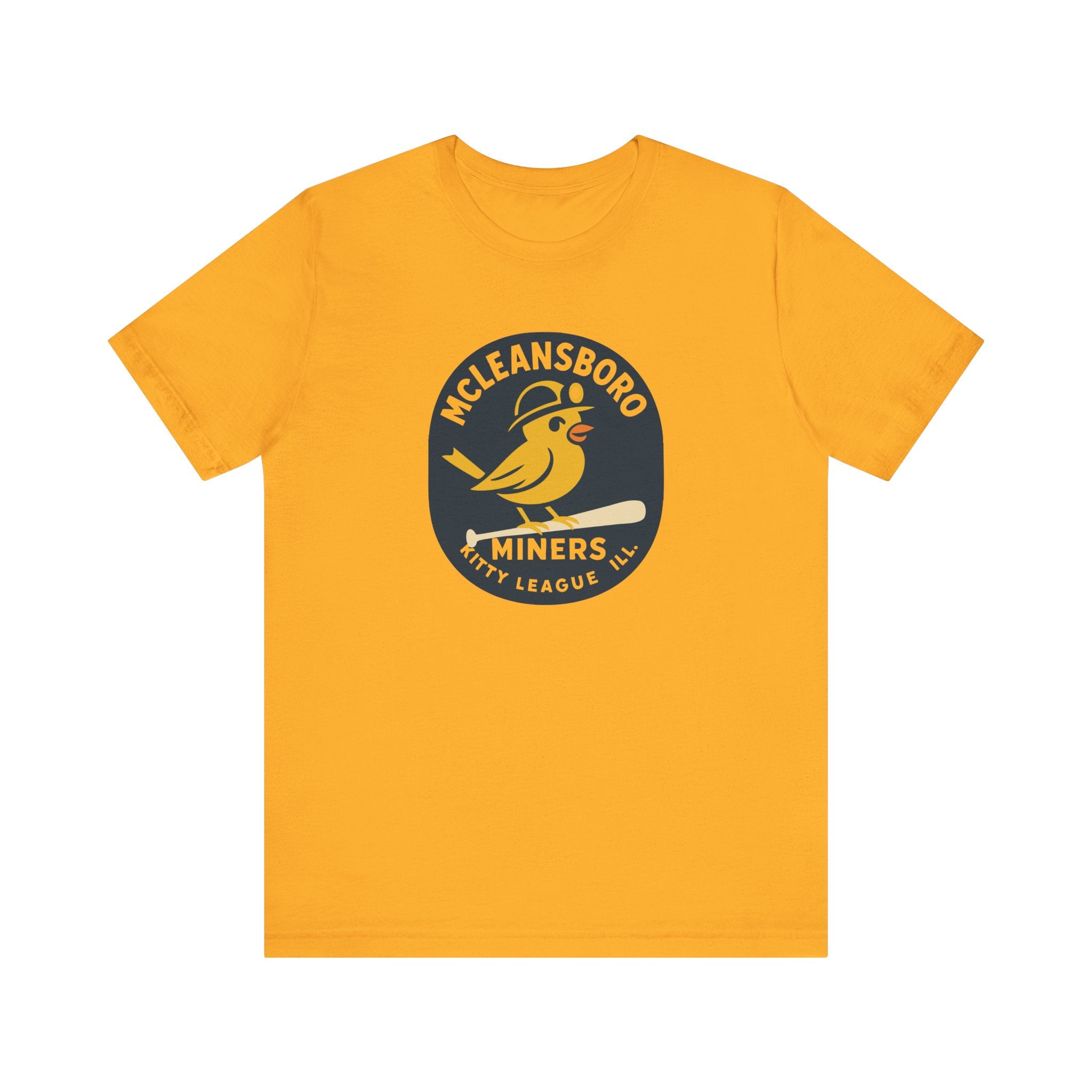 McLeansboro Miners T-Shirt (Premium Lightweight) - Vintage Defunct Baseball Teams