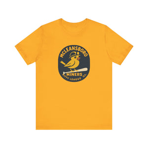 McLeansboro Miners T-Shirt (Premium Lightweight) - Vintage Defunct Baseball Teams
