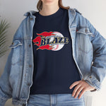 Bakersfield Blaze T-Shirt (Heavyweight) - Vintage Defunct Baseball Teams - California