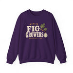 Merced Fig Growers Crewneck Sweatshirt - Vintage Defunct Baseball Teams - California