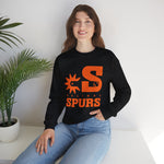 Salinas Spurs Crewneck Sweatshirt - Vintage Defunct Baseball Teams - California