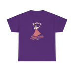 Fargo Divorcees T-Shirt (Heavyweight) - Vintage Defunct Baseball Teams - North Dakota