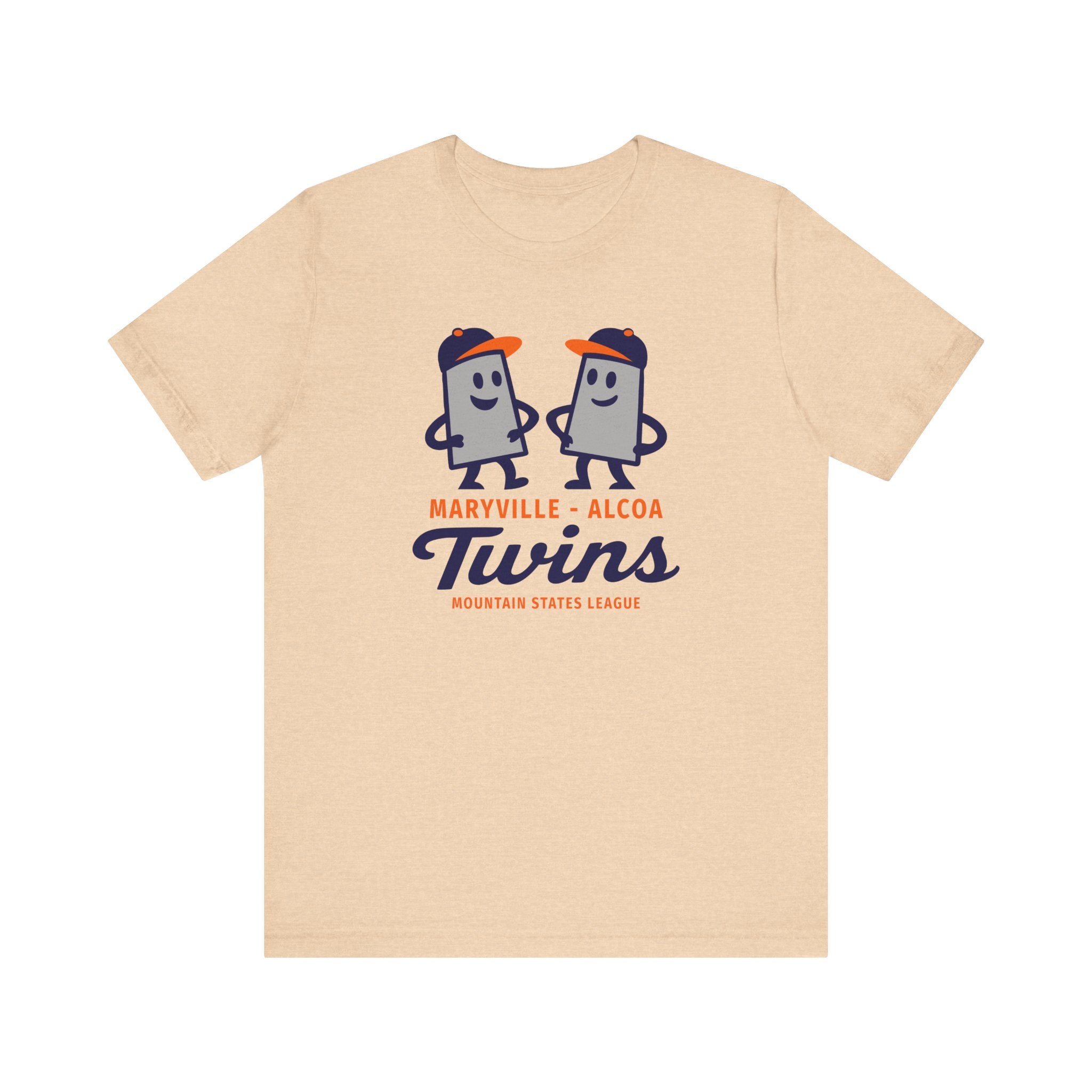 Maryville-Alcoa Twins T-Shirt (Premium Lightweight) - Vintage Defunct Baseball Teams
