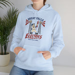Great Falls Electrics Hoodie - Vintage Defunct Baseball Teams - Montana